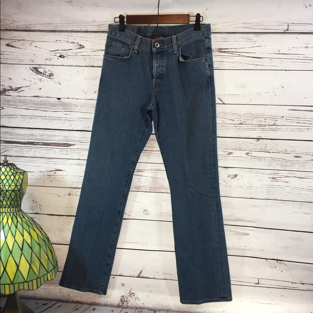 Lucky Brand Easy Ride Boot Jean Size 6/28 Button